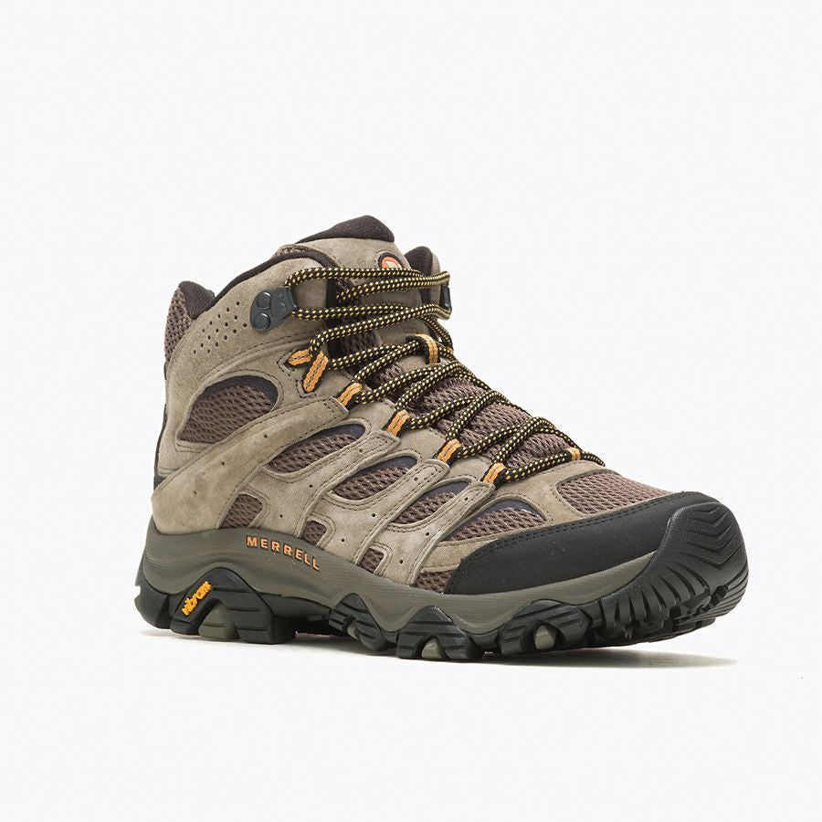Merrell Men's Moab 3 Mid Hiking Boot - Walnut