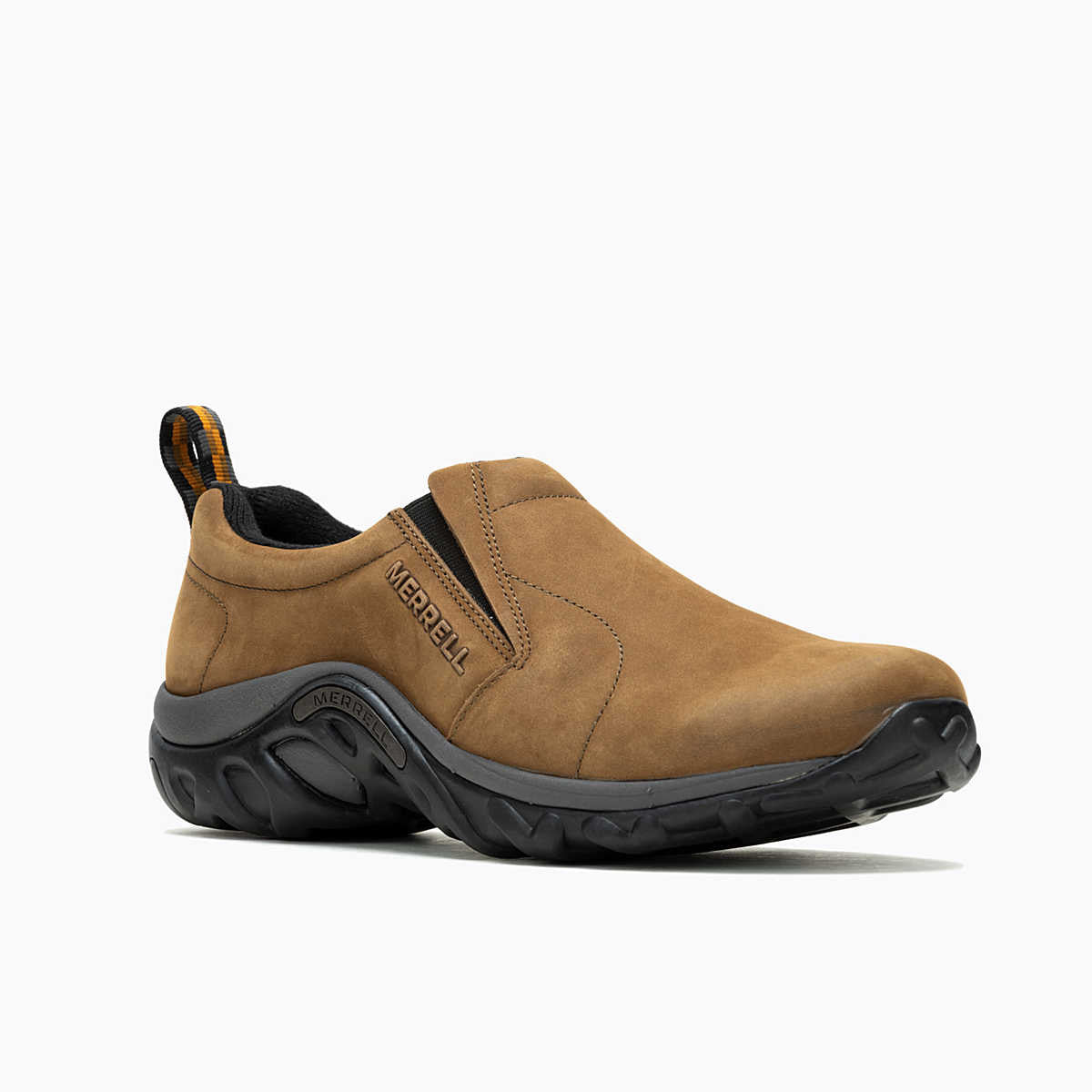 Merrell Men's Jungle Moc Nubuck Slip-On Shoe - Nubuck/Brown