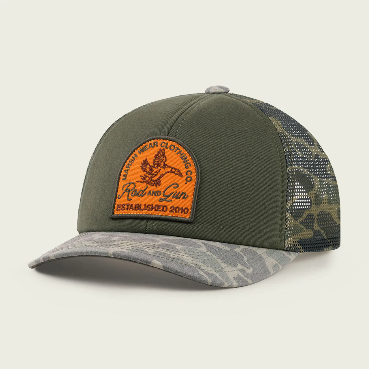Marsh Wear In Flight Trucker Hat - Fossil