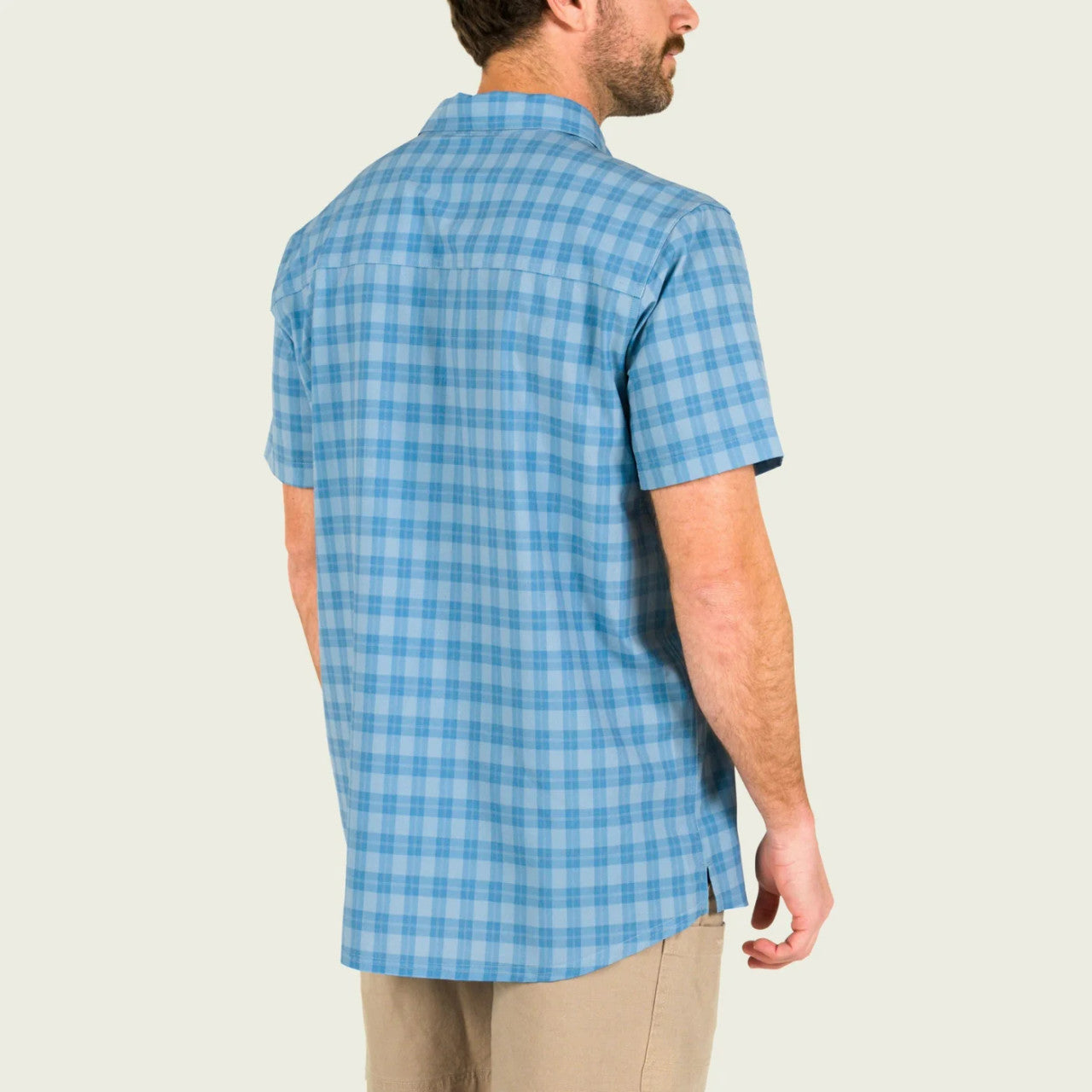 Marsh Wear Men's Lenwood Tech Short Sleeve Shirt - Blue Heaven
