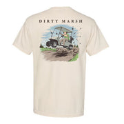 Dirty Marsh Outfitters Men's Marshall On Da Course Tee - Ivory