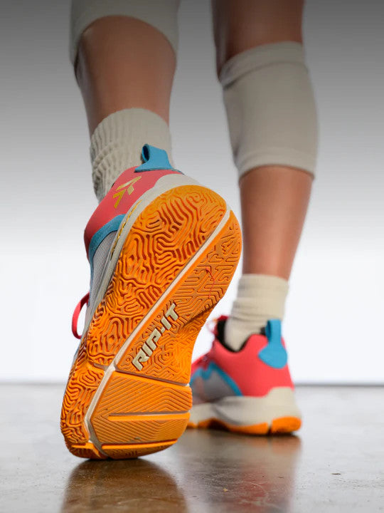 Rip-It Women's SwiftStep Future Volleyball Court Shoe - Pink/Blue/Orange