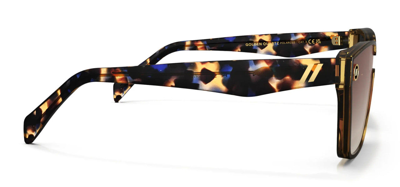 Blenders Eyewear Mave X2 Sunglasses - Golden Quartz/Amber