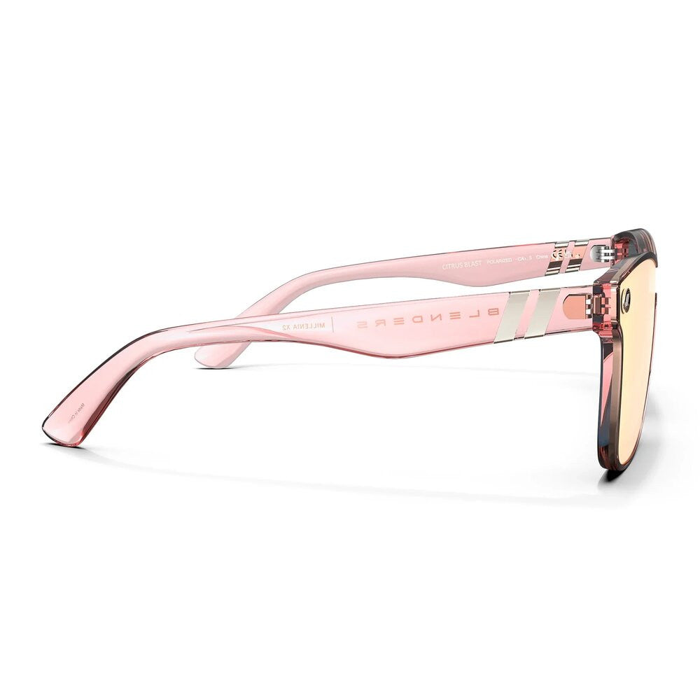 Blenders Millenia X2 Polarized Sunglasses – Citrus Blast/Gloss Crystal Pink