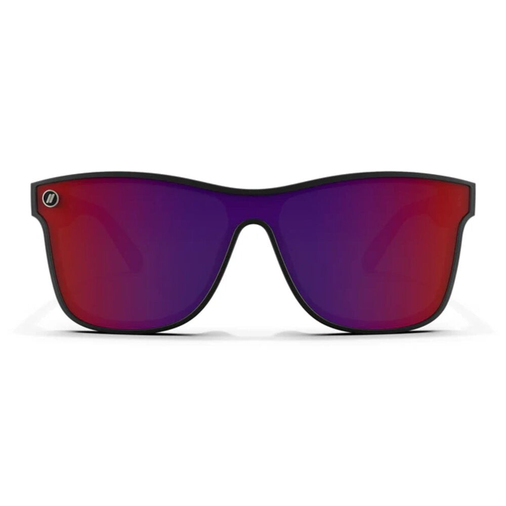 Blenders Millenia X2 Polarized Sunglasses – Crimson Night - Matte Black /Red