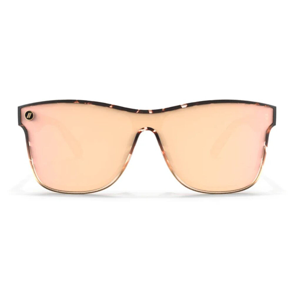 Blenders Millenia X2 Polarized Sunglasses – Lion Heart/Matte Crystal Peach Tortoise/Champagne Mirror