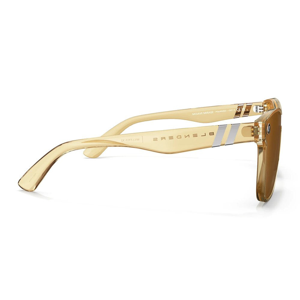 Blenders Millenia X2 Polarized Sunglasses – Mojave Mirage/Gloss Crystal Brown/Amber