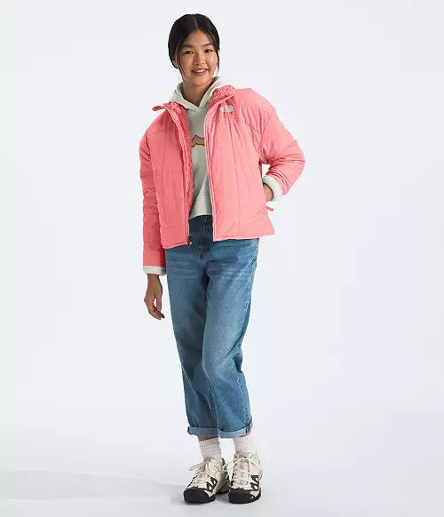 The North Face Girls' Reversible Shasta Full-Zip Jacket - Terracotta