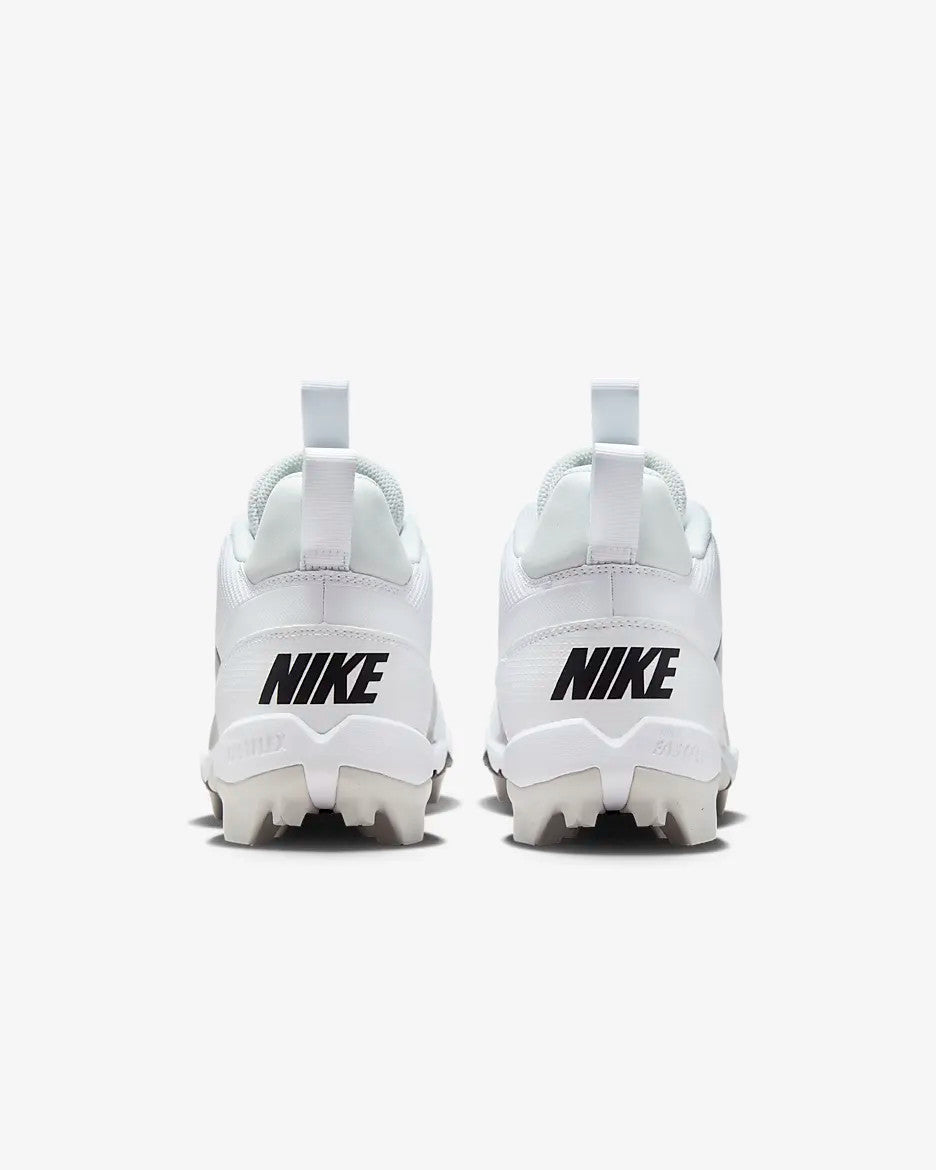 Nike Alpha Menace 4 Shark Men's Football Cleats - White/Silver