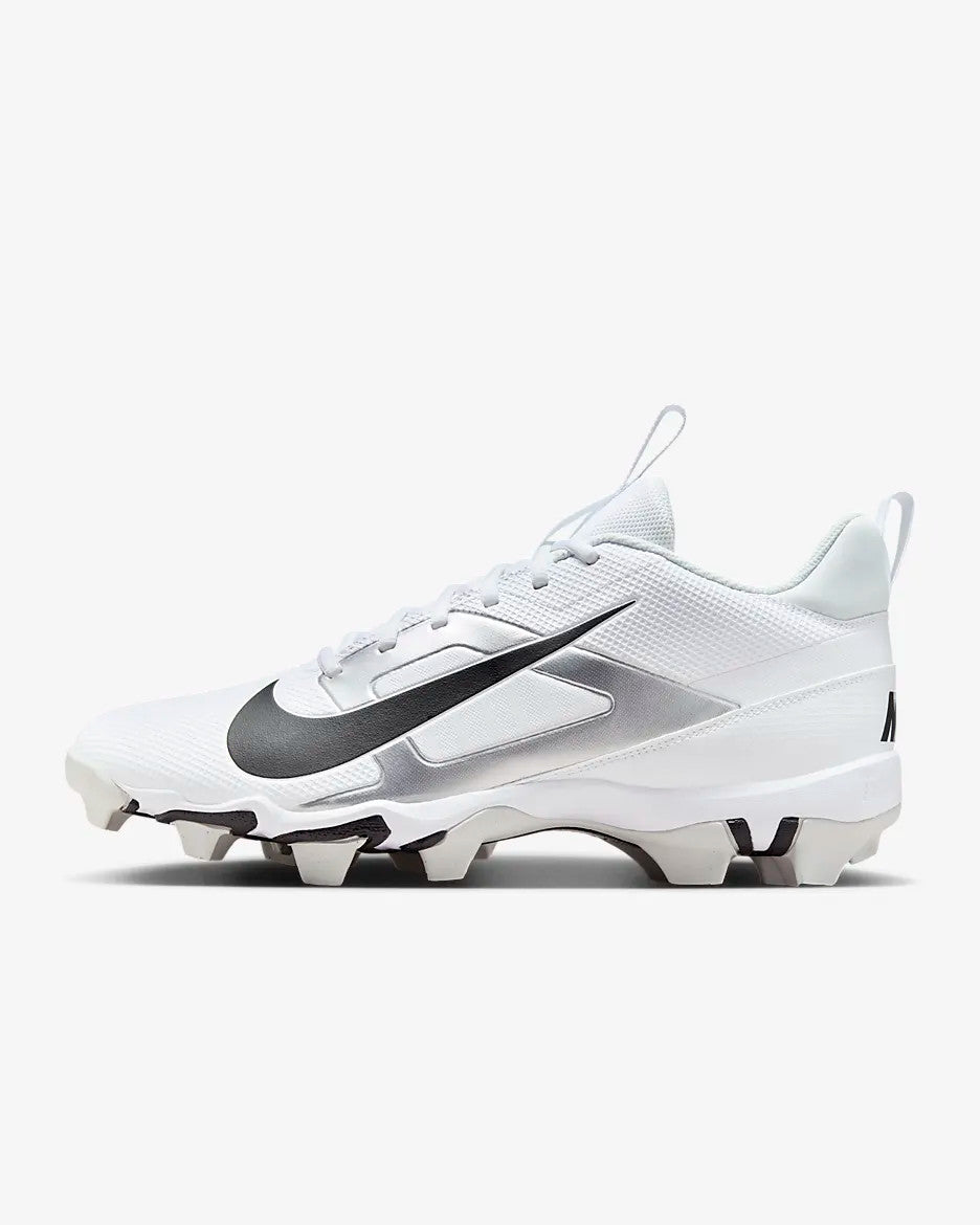 Nike Alpha Menace 4 Shark Men's Football Cleats - White/Silver