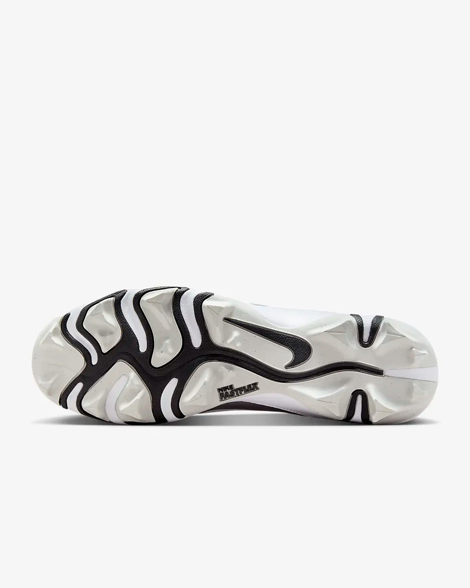 Nike Alpha Menace 4 Shark Men's Football Cleats - White/Silver