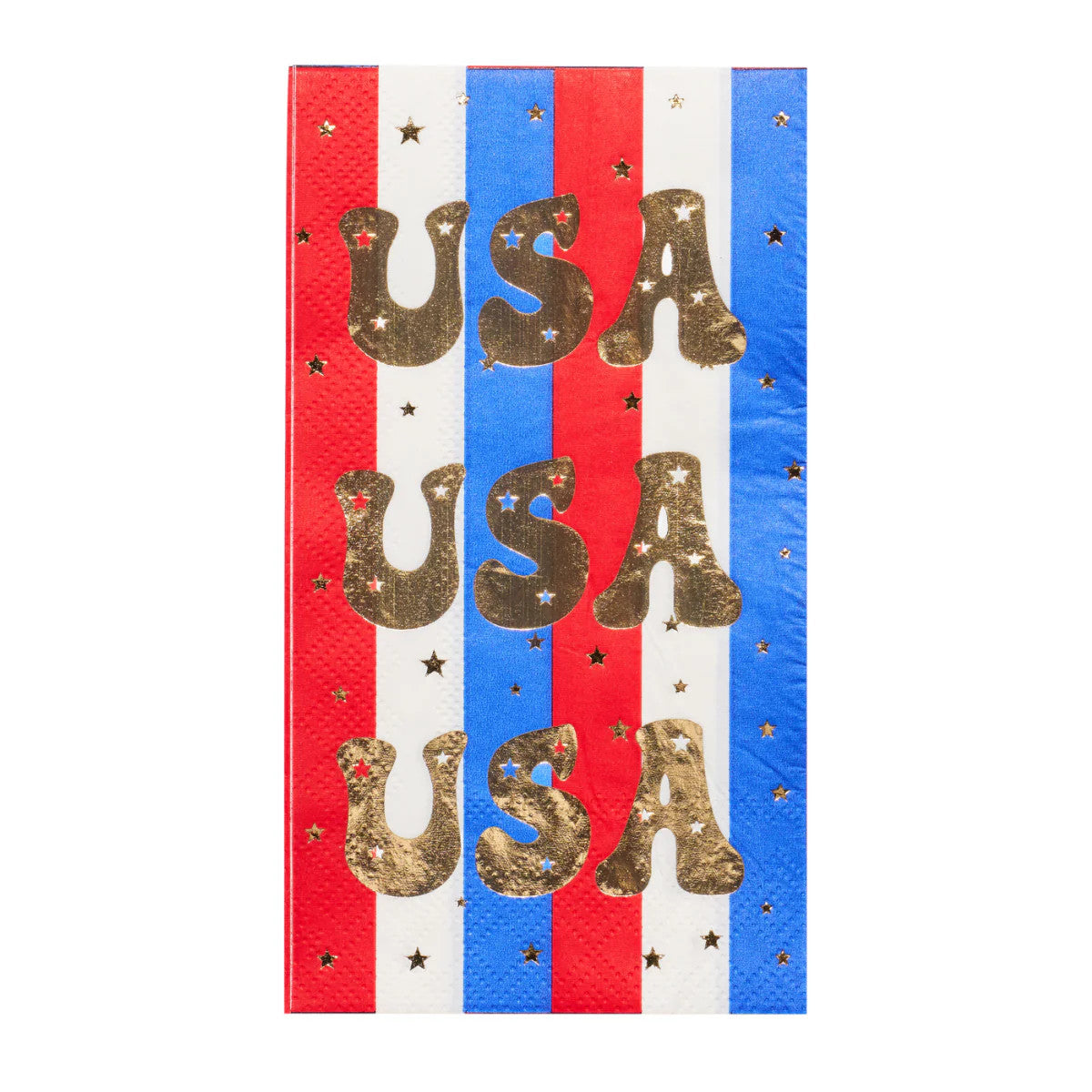 Sophistiplate Modern Patriotic Guest Towels - 20pk