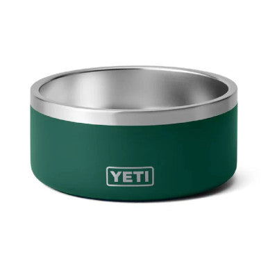 Yeti Boomer 8 Dog Bowl - Black Forest Green