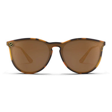 Blenders North Park X2 Polarized Sunglasses – Brandy Night - Matte Brown Tortoise Frame/Amber