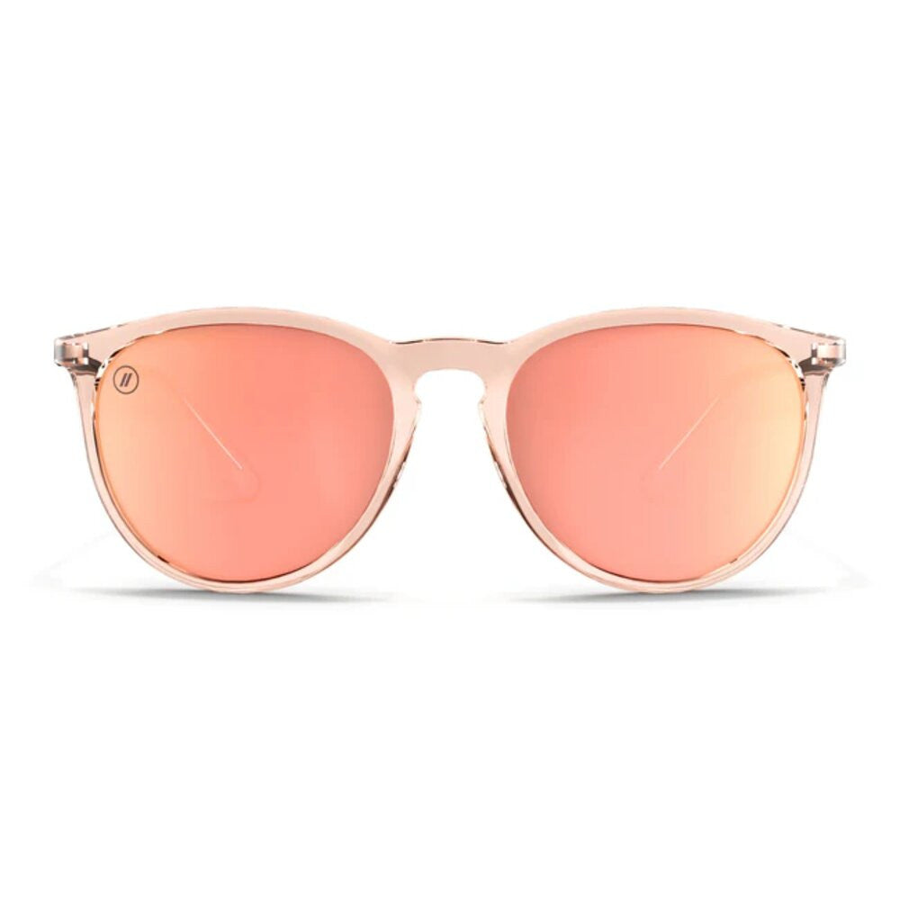 Blenders North Park Polarized Sunglasses – Citrus Blast - Transparent Crystal Peach/Champagne Mirror