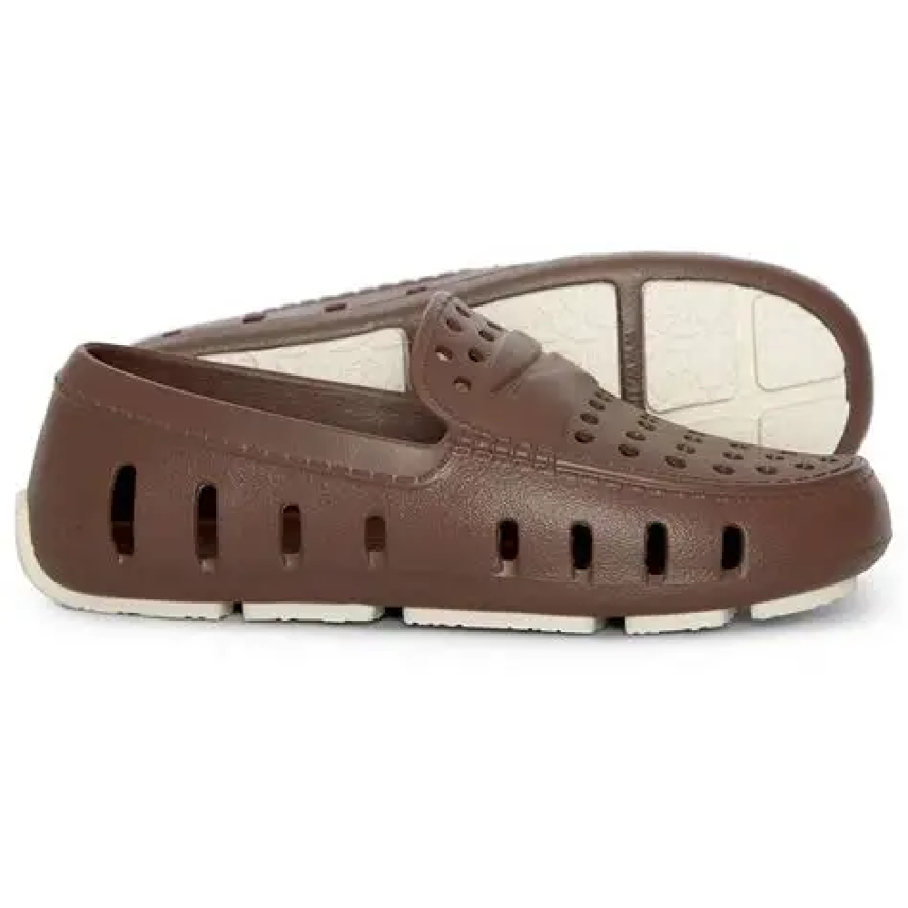 Floafers Kids Prodigy Driver - Driftwood Brown/Coconut
