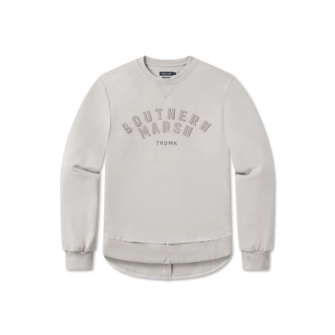 Southern Marsh Seawash Rally Sweatshirt: Light Grey