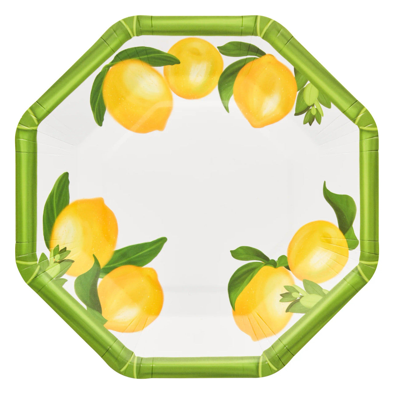 Sophistiplate Salad Plate Lemon and Stem - 8pk
