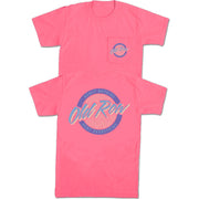Old Row Men's Circle Logo Tee - Crunchberry