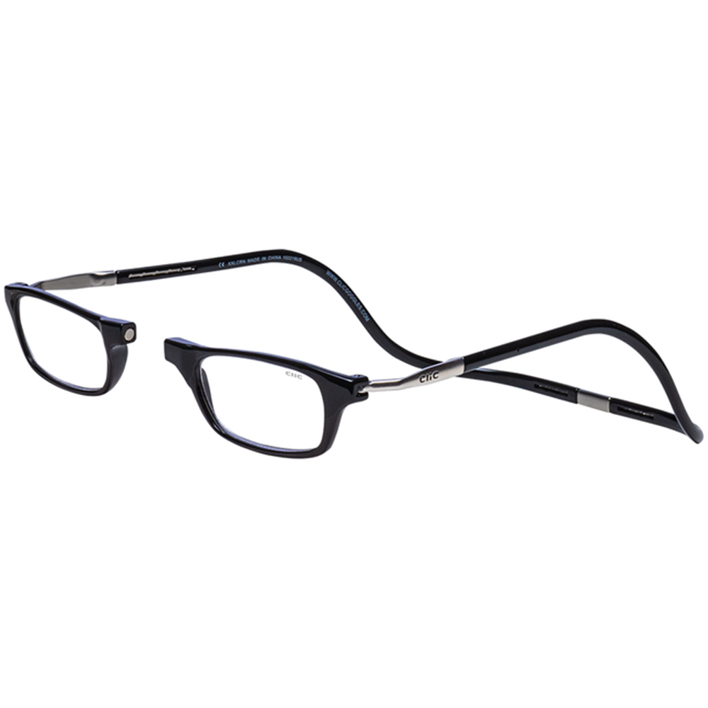 CliC Original Expandable Blue Blocker Reading Glasses – Black