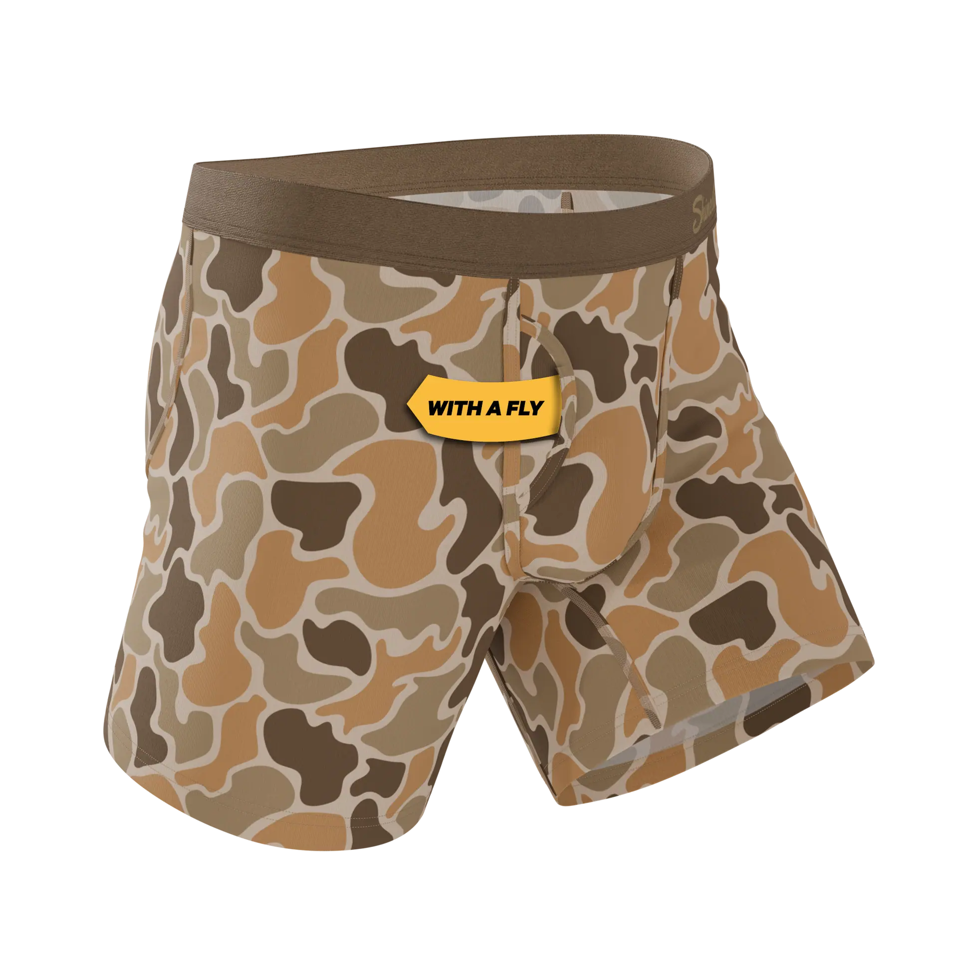Shinesty Men's The Out Of Sight Ball Hammock Pouch Underwear With Fly