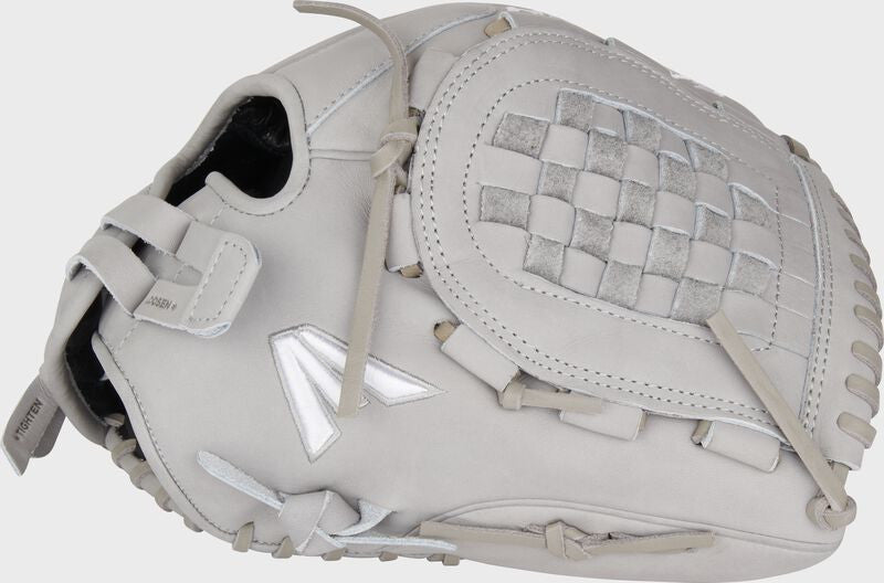 Easton Professional Collection Color Splash 12.5" Fastpitch Glove - Grey - Right Hand Throw