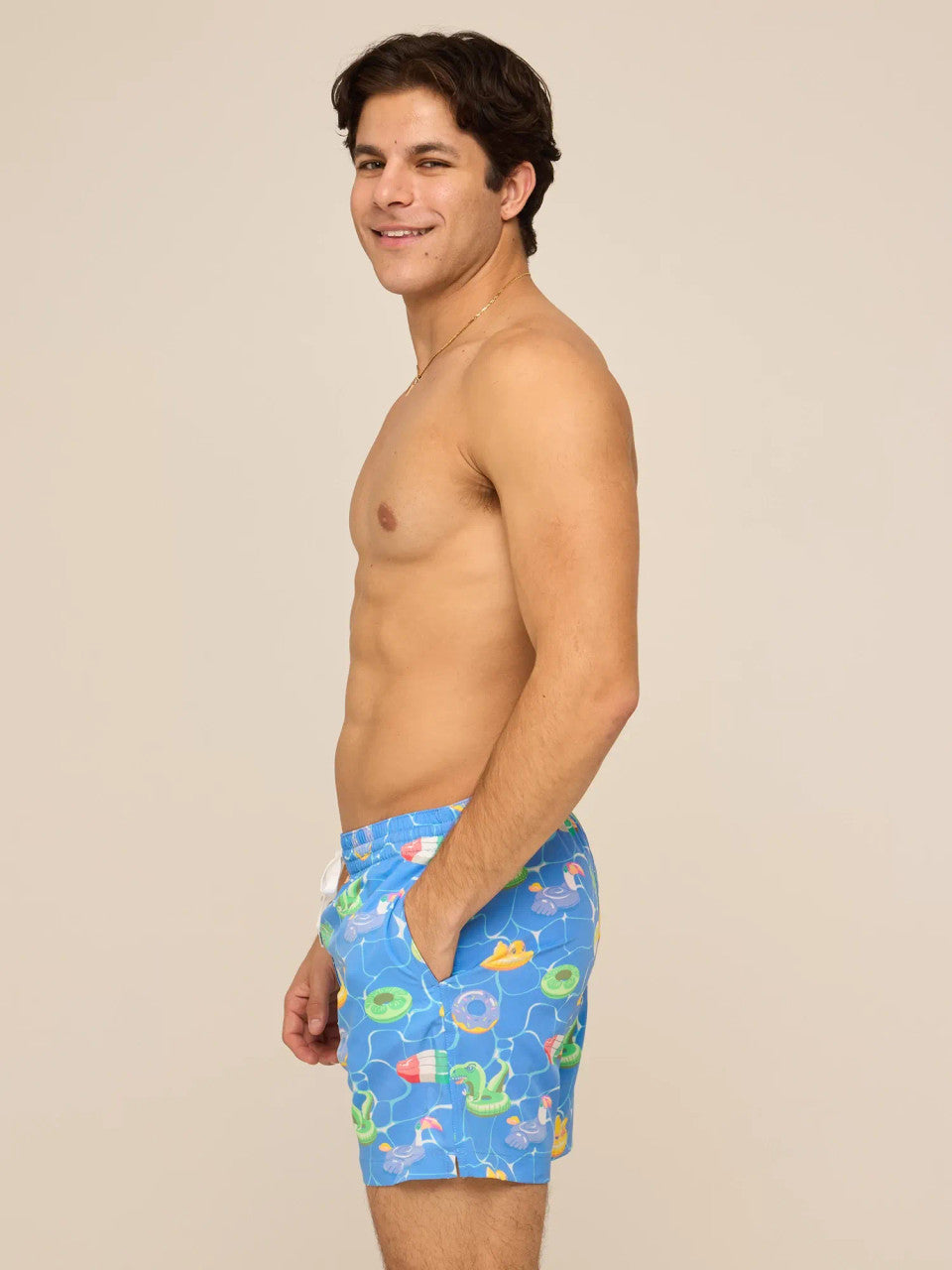 Chubbies Men's The Cannonball Crew 5.5" Classic Swim Trunk