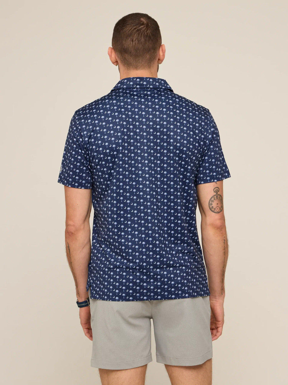 Chubbies Men's The Goodnight Palmetto Moon Performance Polo