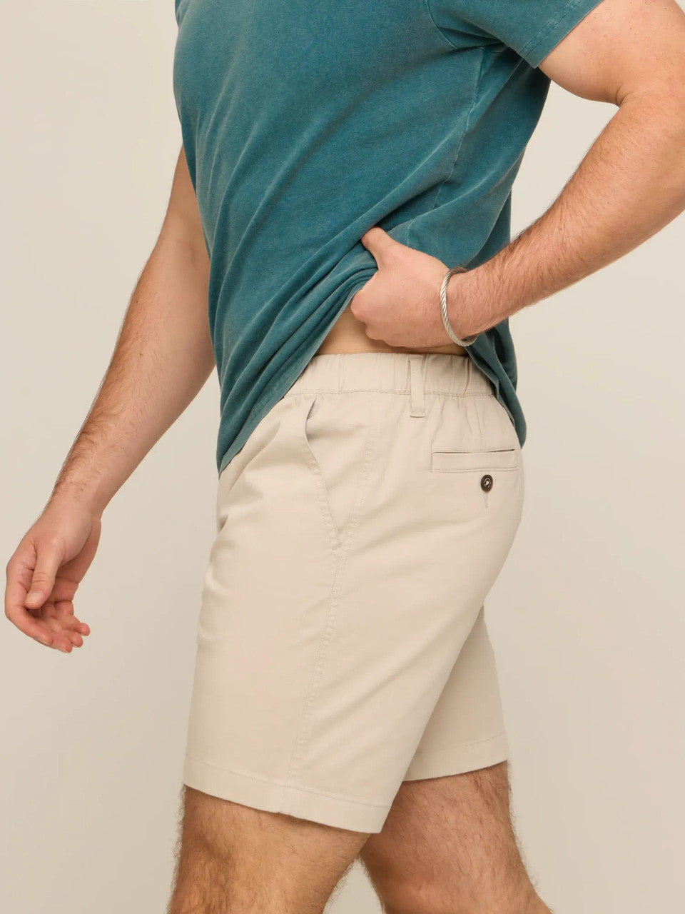 Chubbies Men's The Khakinators Originals Stretch Short - 7" Khaki