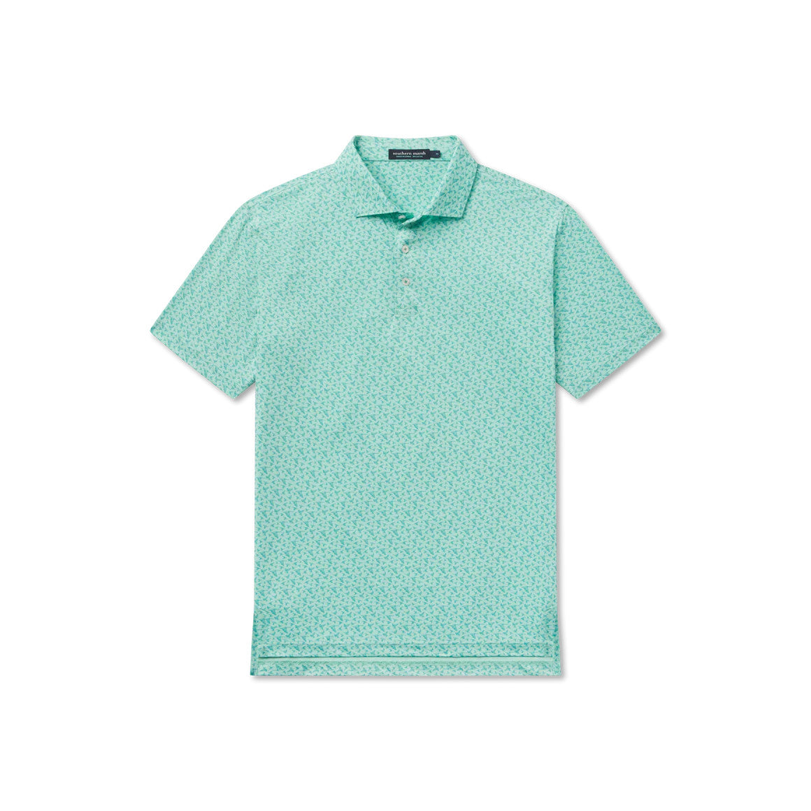 Southern Marsh Men's Flyline Performance Polo - In Flight - Antigua Bay