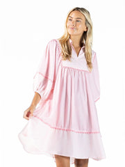 Simply Southern Women's Coastal Patch Dress - Pink