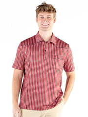 Simply Southern Men's Western Performance Polo - South Carolina