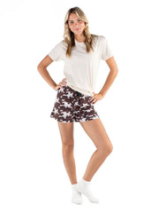 Simply Southern Women's Everyday PJ Short - Cow