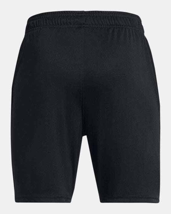 Under Armour Boys' UA Tech Wordmark Shorts - Black/High Vis Yellow