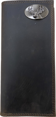 Zep-pro Crazy Horse Roper Executive Wallet - Buck