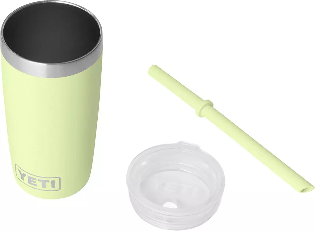 Yeti 10oz Rambler Jr. Tumbler with Silicone Straw Lid - Grasshopper