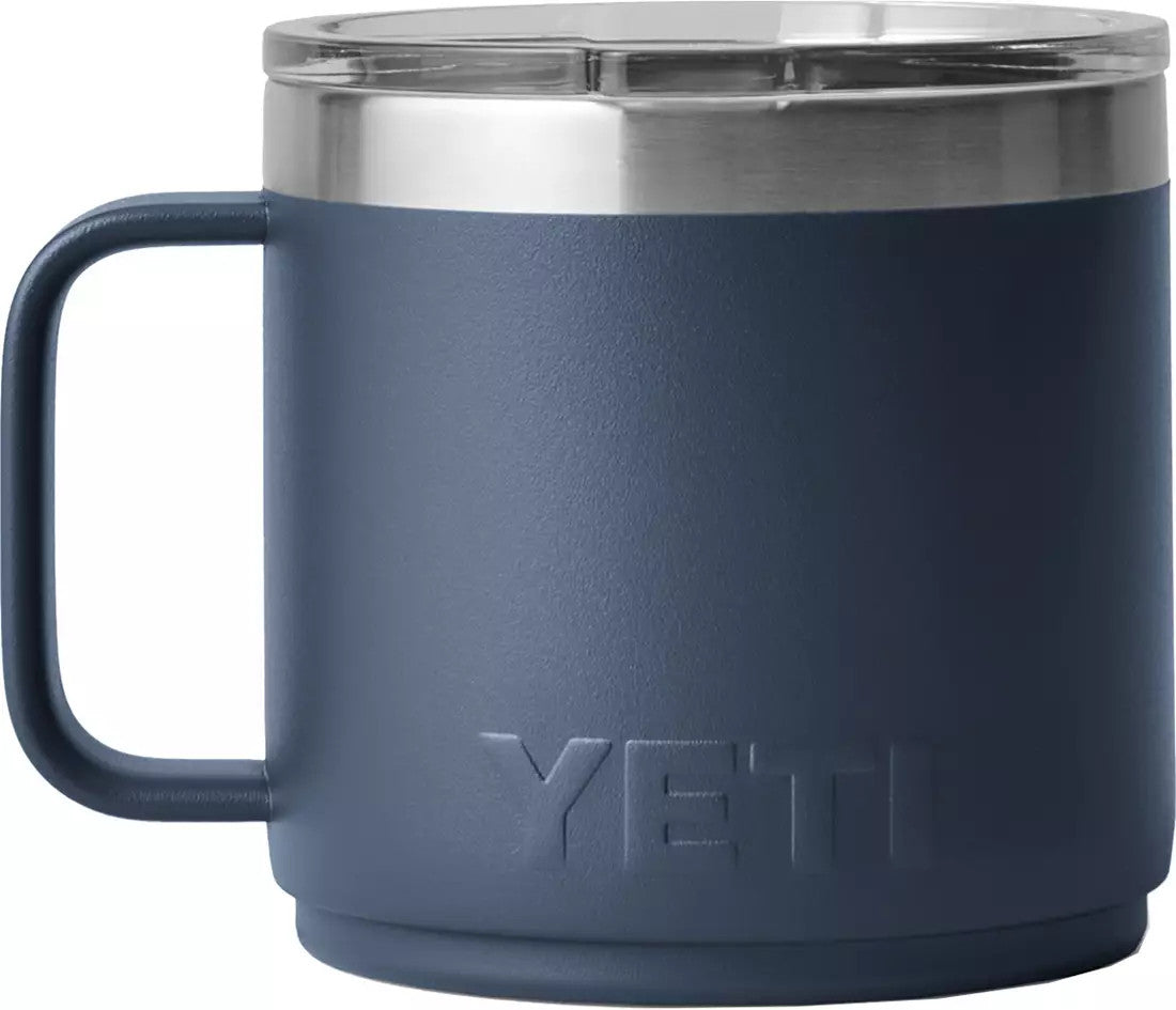 YETI Rambler 14 oz Navy BPA Free Mug with MagSlider Lid