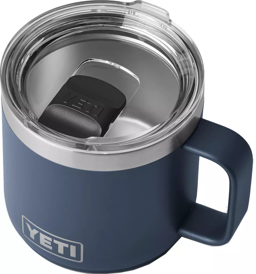 YETI Rambler 14 oz Navy BPA Free Mug with MagSlider Lid