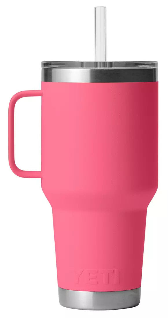 YETI Rambler 35 oz Tropical Pink BPA Free Straw Mug