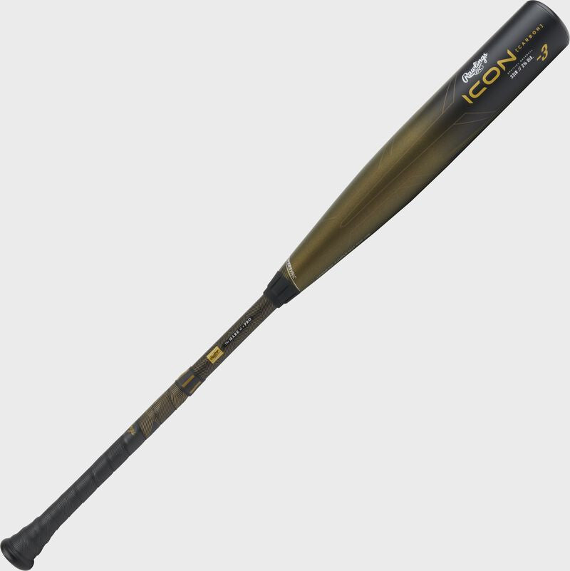 Rawlings 2023 Icon BBCOR (-3) Baseball Bat – 2 5/8" Barrel
