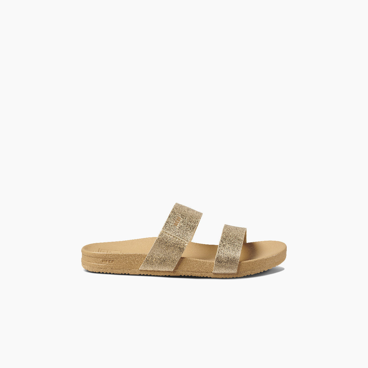 Reef Kids Cushion Vista Sandal - Tan/Champagne