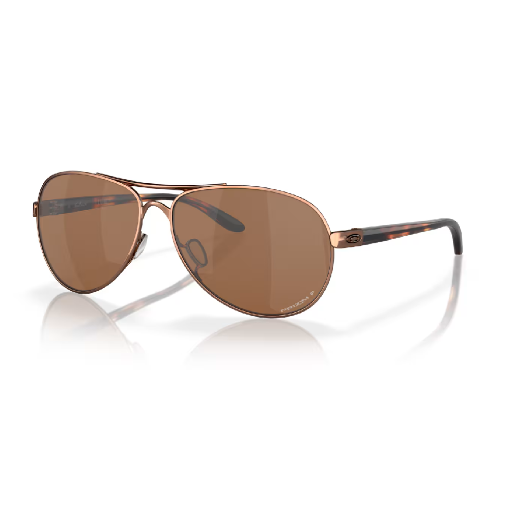 Oakley Feedback Aviator Sunglasses – Rose Gold/Tungsten