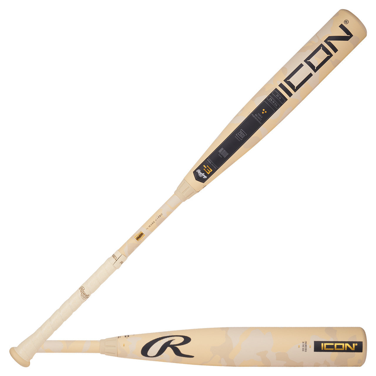 Rawlings Icon BBCOR Drop -3 Baseball Bat