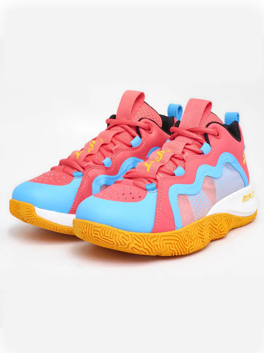 Rip-It Women's SwiftStep Future Volleyball Court Shoe - Pink/Blue/Orange