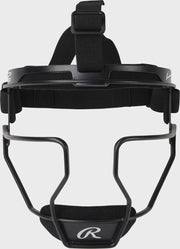 Hi-Viz Softball Fielder's Mask-Black