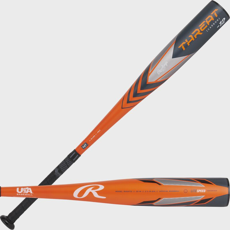 Rawlings Threat USA Baseball Bat – Drop -12oz