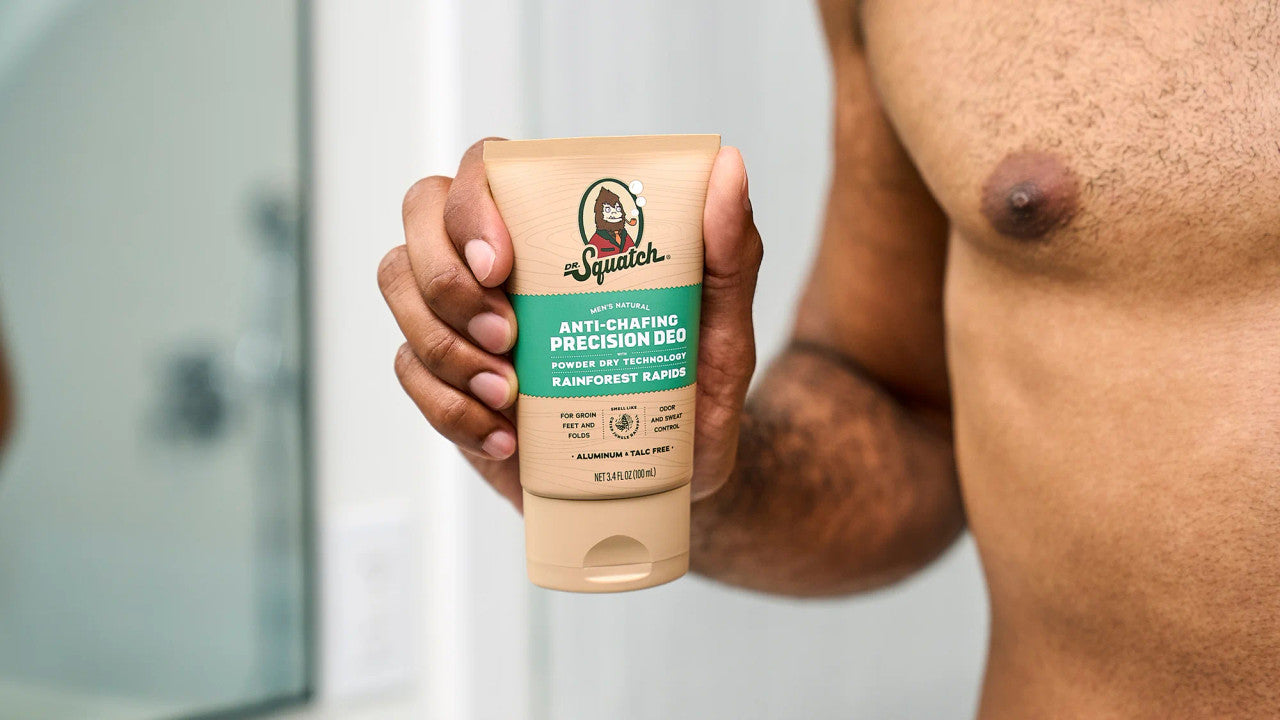Dr. Squatch Anti Chafing Precision Deodorant Rainforest Rapids