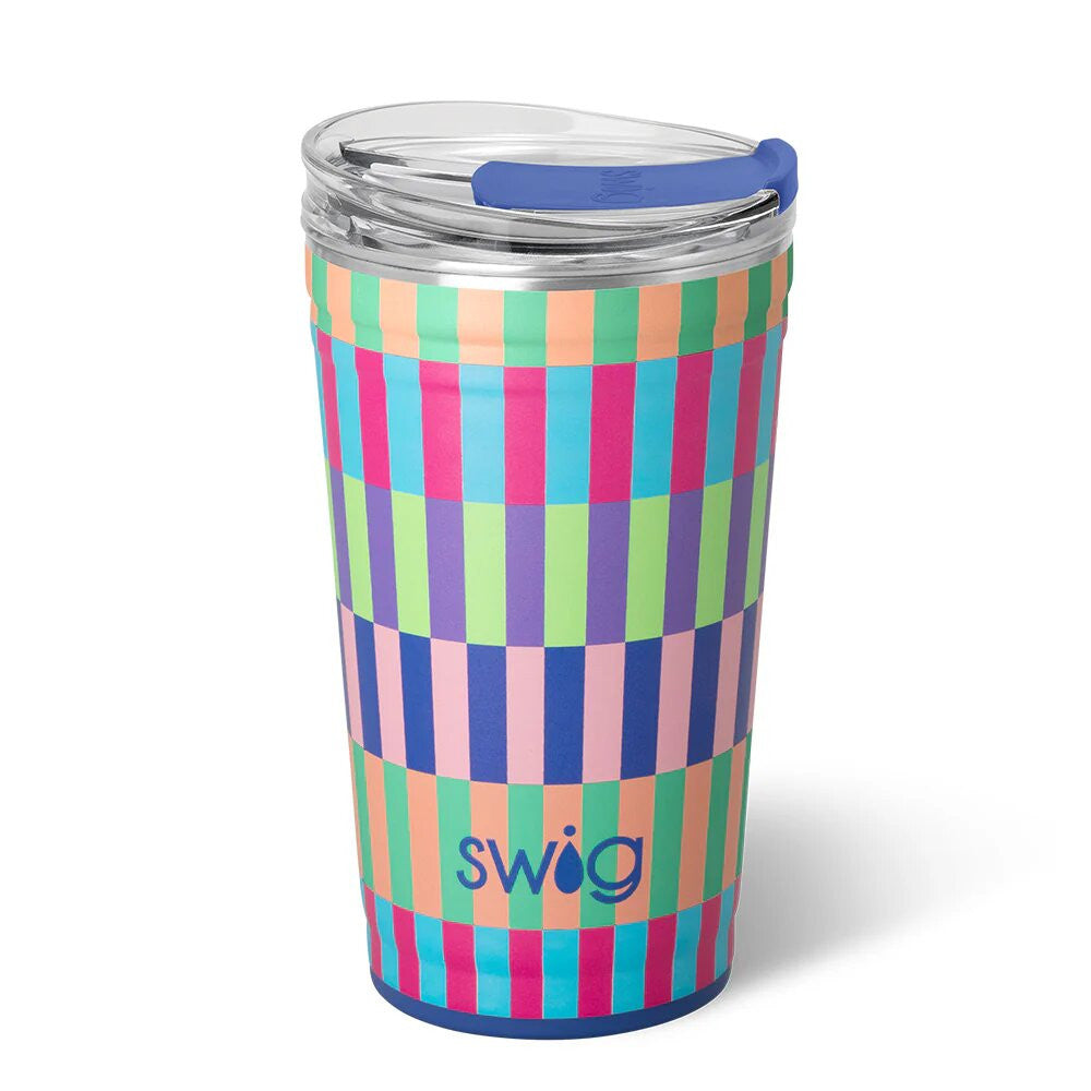 Swig Life 24oz Party Cup - Brite Stripe