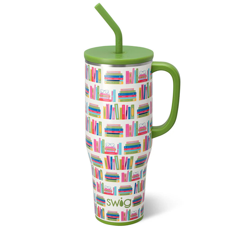 Swig Life Mega Mug 40oz - Book Club