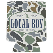 Local Boy Printed Homegrown Badge Koozie